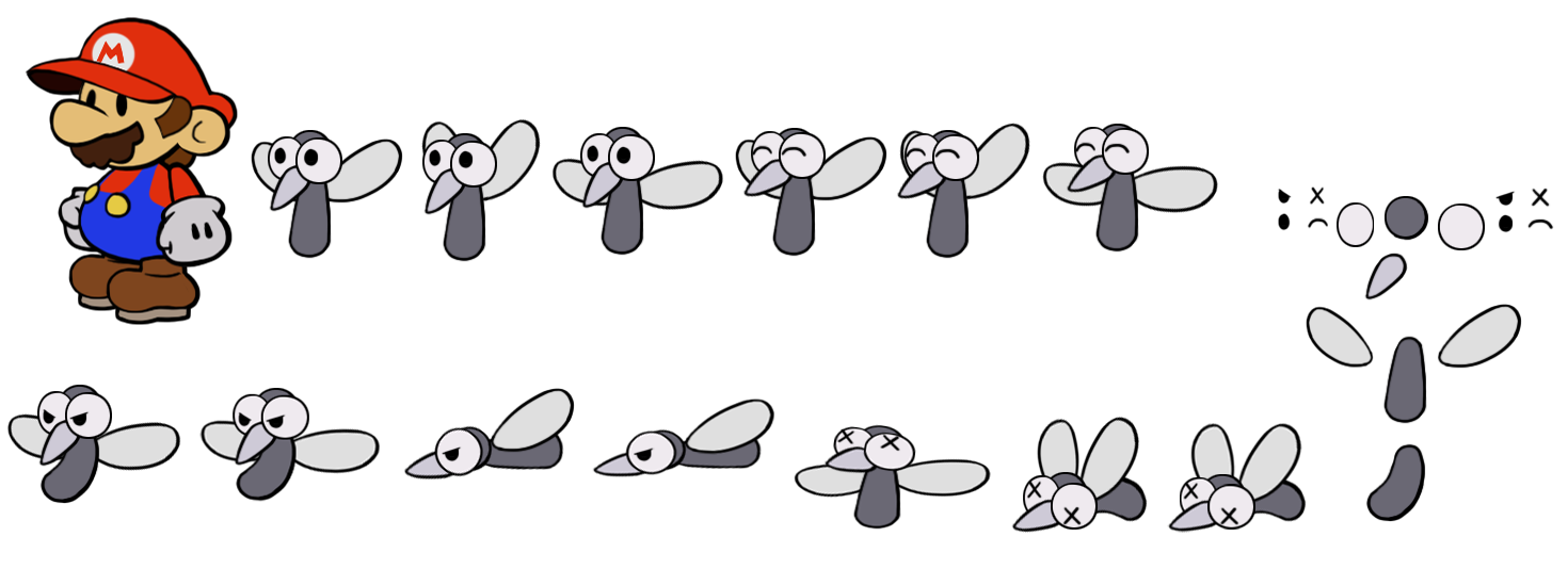 Jabble (Paper Mario-Style)