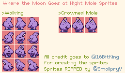 Where the Moon Goes at Night - Mole