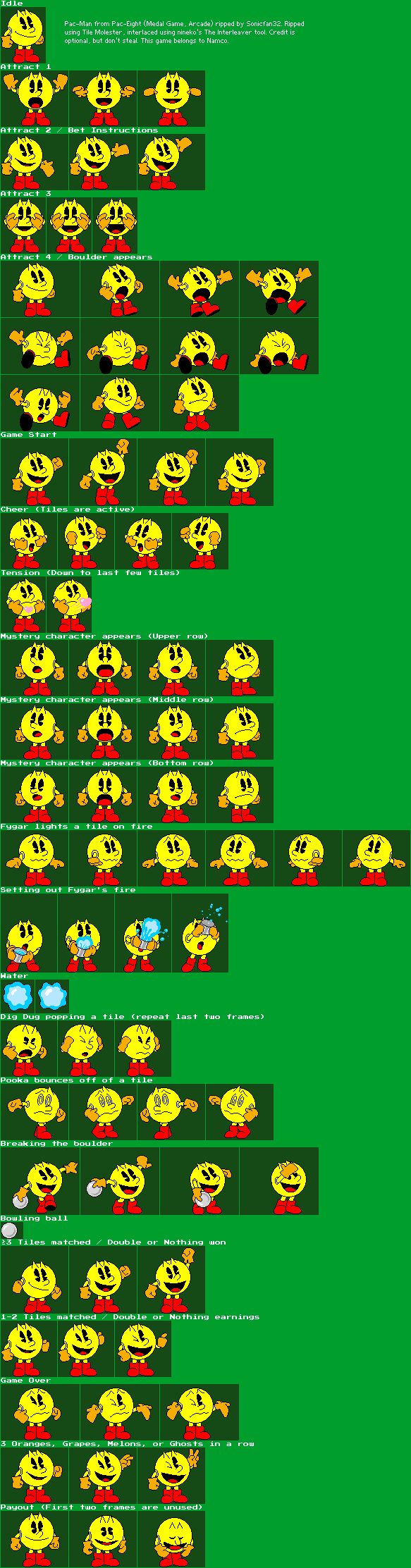 Pac-Eight (JPN) - Pac-Man