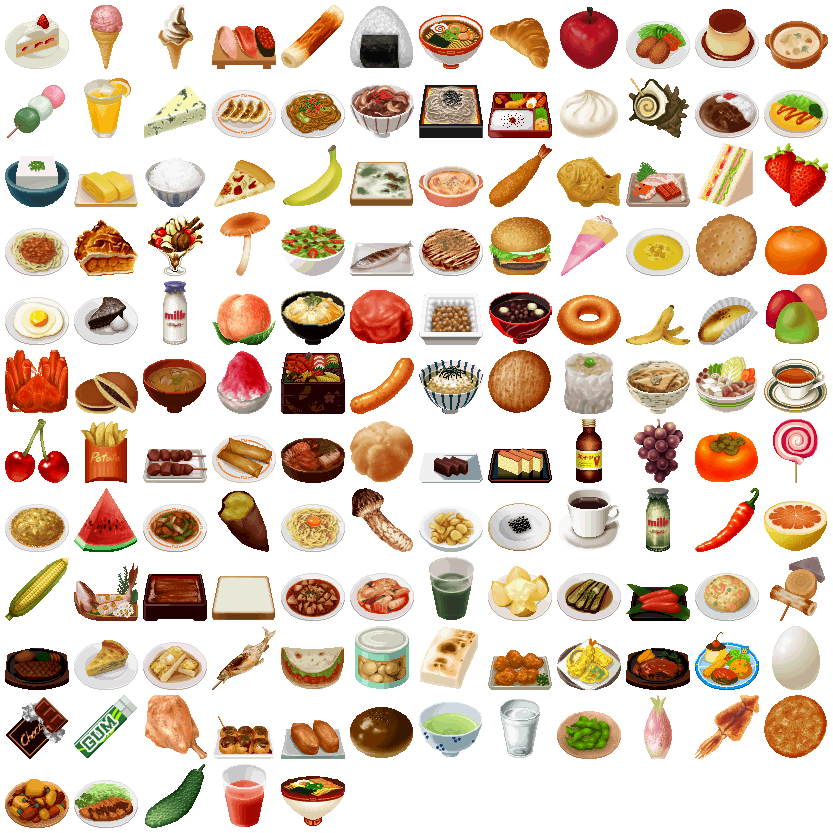Tomodachi Collection (JPN) - Food