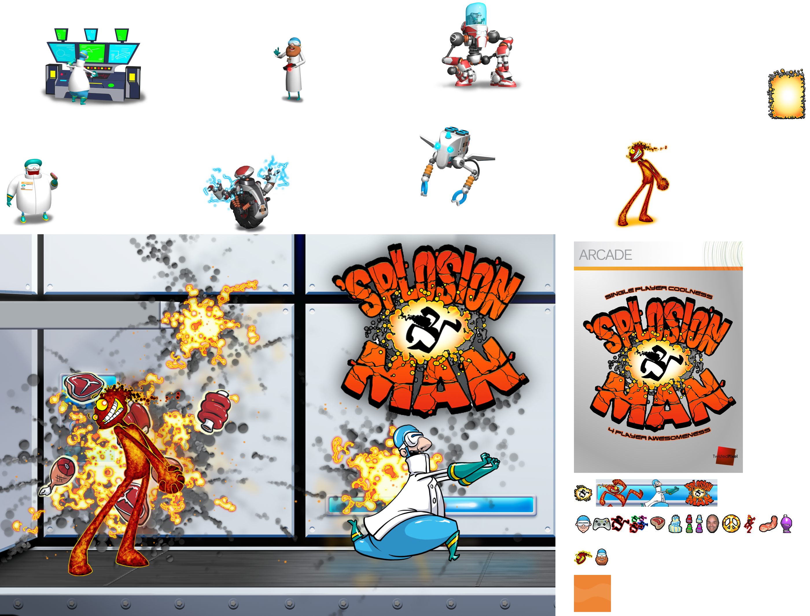 'Splosion Man - System Assets