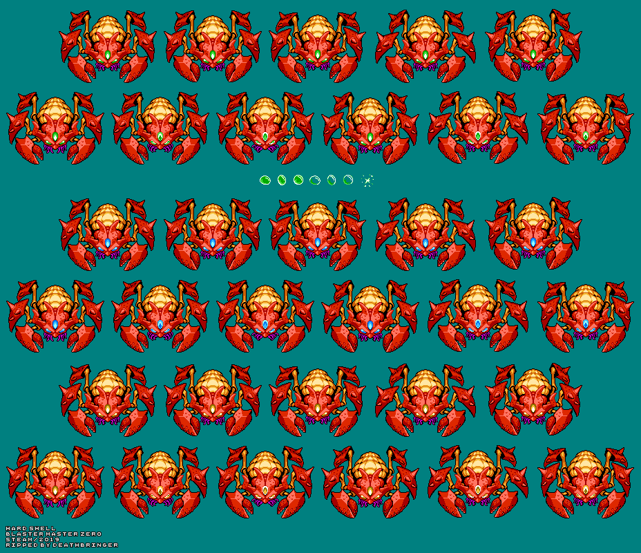 blaster master zero sprites