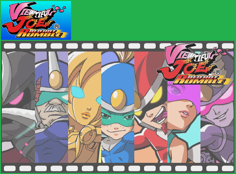 Viewtiful Joe: Red Hot Rumble - Game Icon and Banner