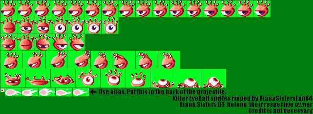 Giana Sisters DS - Killer EyeBall