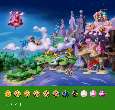 Rayman - World Map