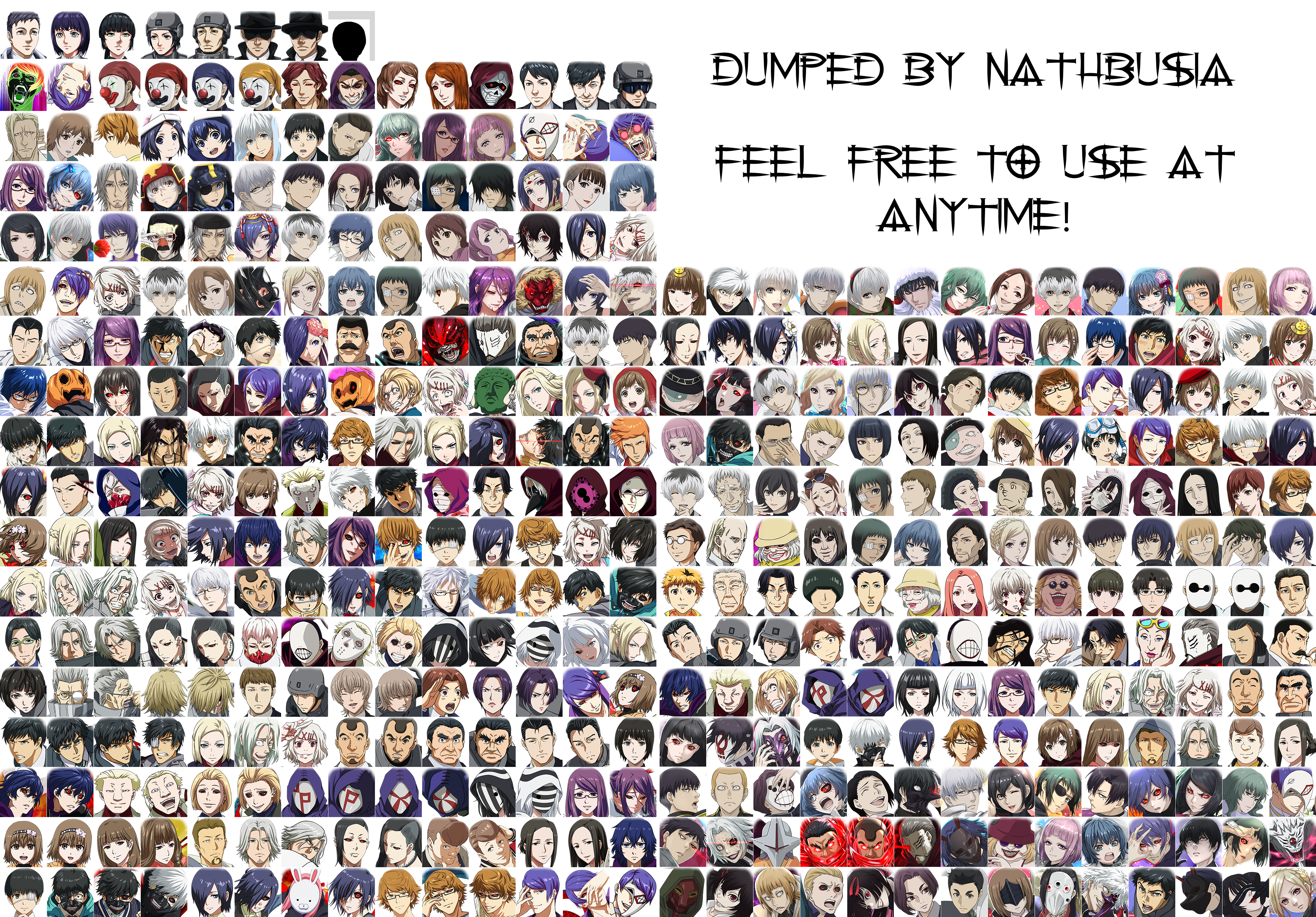 TOKYO GHOUL [:re birth] - Characters Icon