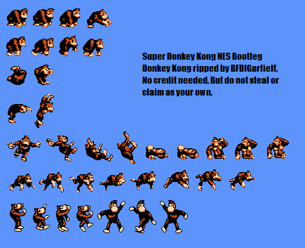 Super Donkey Kong (Bootleg) - Donkey Kong