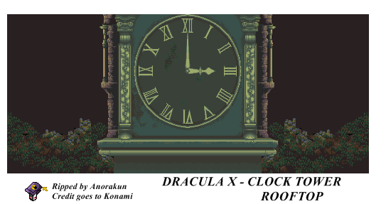Castlevania: Dracula X / Vampire's Kiss - Stage 6 - Clock Tower Rooftop