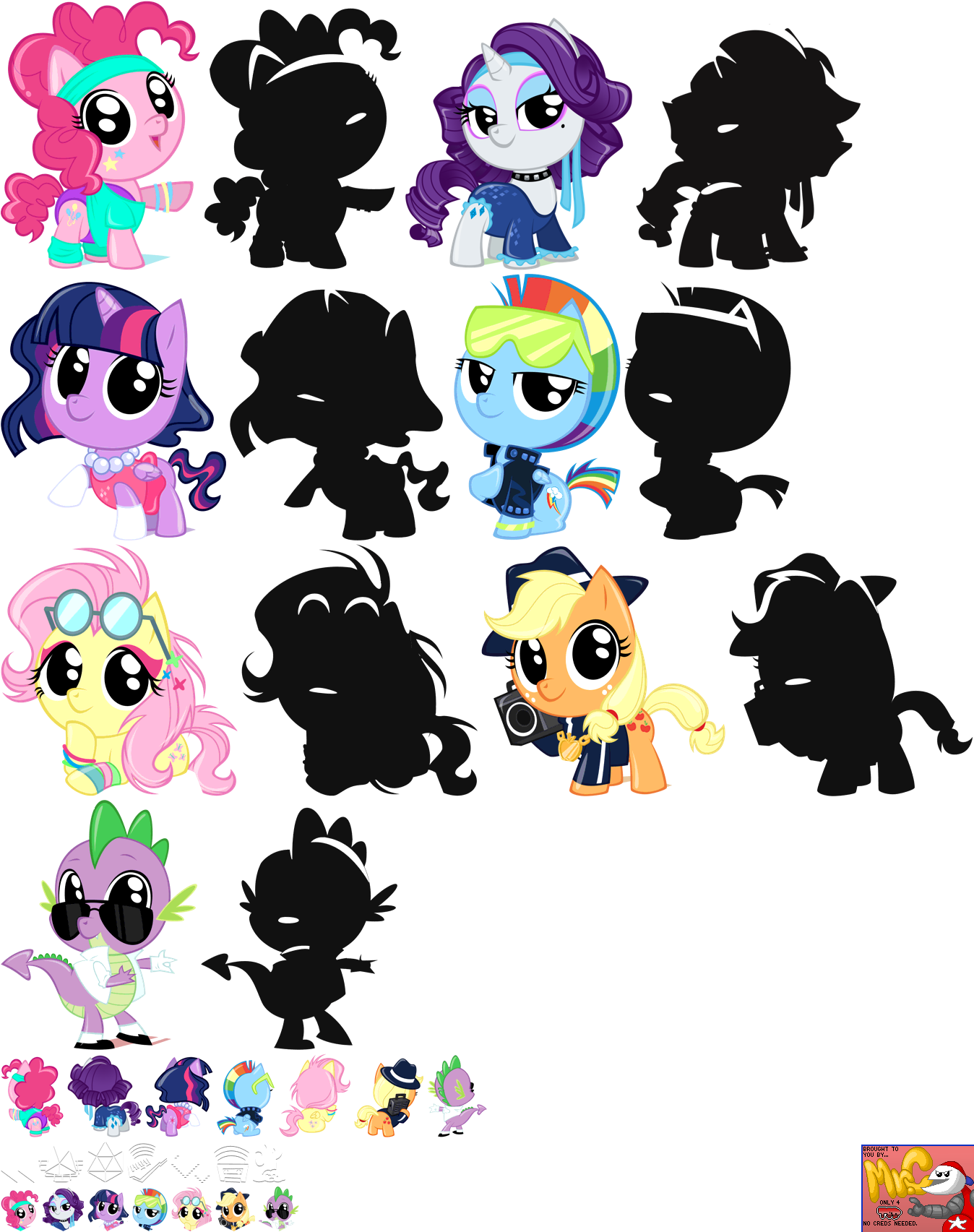 My Little Pony: Pocket Ponies - Retro Ponies