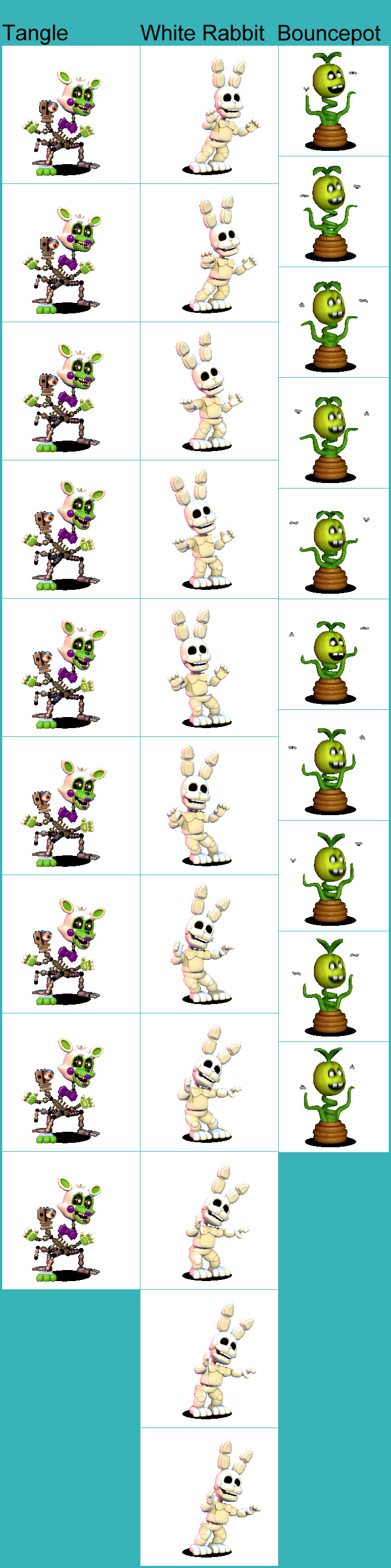 FNAFW Cameos