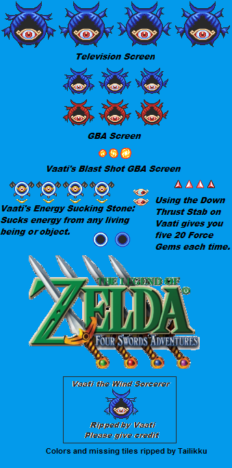 The Legend of Zelda: Four Swords Adventures - Vaati the Wind Sorcerer
