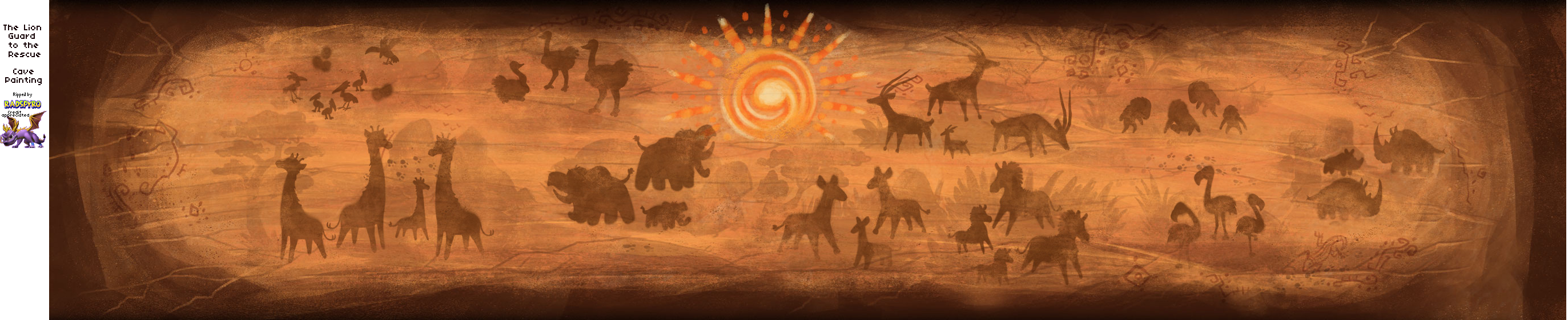 The Lion Guard to the Rescue - Full Cave Painting