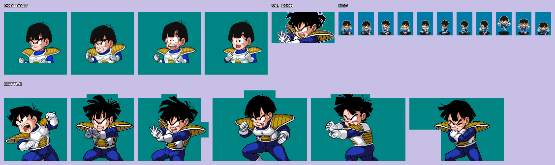 Dragon Ball Z: Harukanaru Goku Densetsu - Gohan (Frieza Saga w/ Armor)