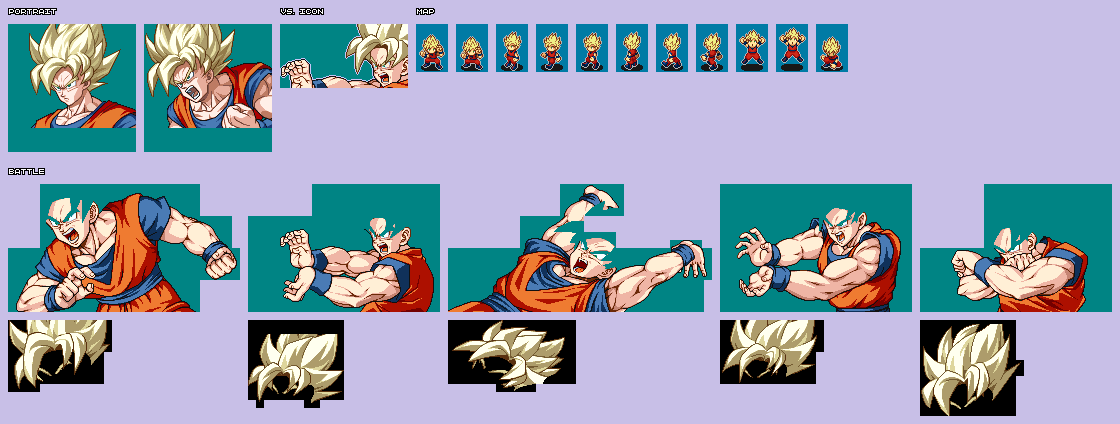 Dragon Ball Z: Harukanaru Goku Densetsu - Goku (Super Saiyan)