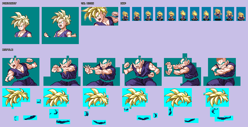 Dragon Ball Z: Harukanaru Goku Densetsu - Gohan (Super Saiyan)