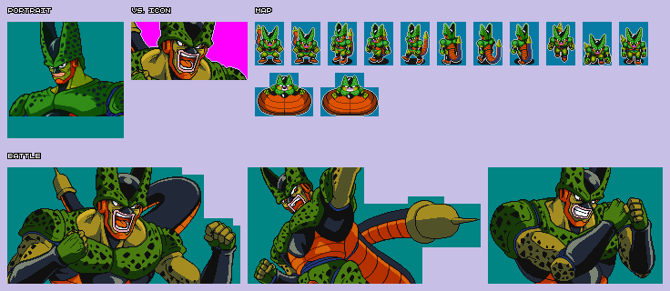 Dragon Ball Z: Harukanaru Goku Densetsu - Cell (2nd Form)