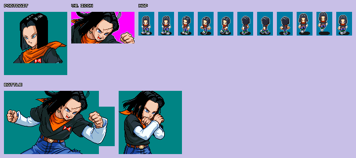 Dragon Ball Z: Harukanaru Goku Densetsu - Android #17