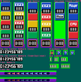 Chu Chu Rocket - HUD (Battle & Challenge Modes)