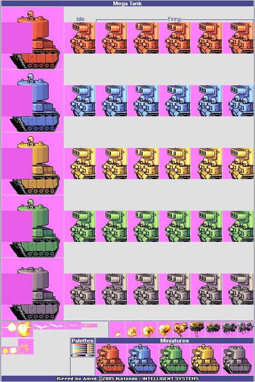 Advance Wars: Dual Strike - Mega Tank