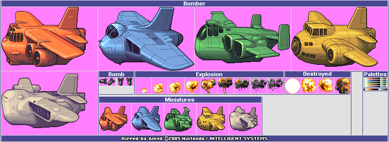 Advance Wars: Dual Strike - Bomber