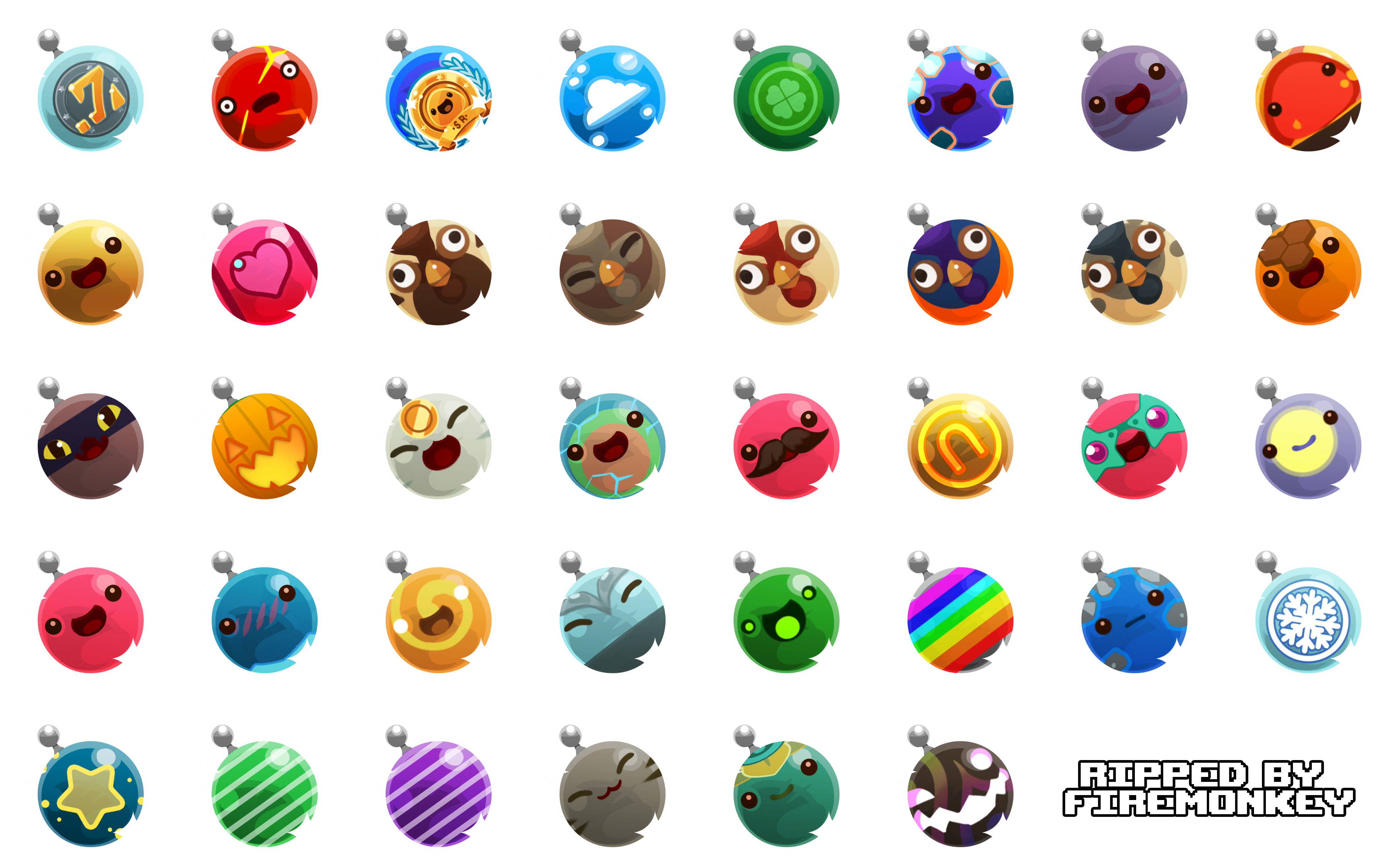 Slime Rancher - Ornament Icons