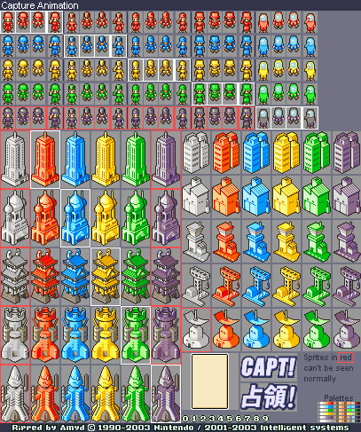 Advance Wars 2: Black Hole Rising - Capture Animation