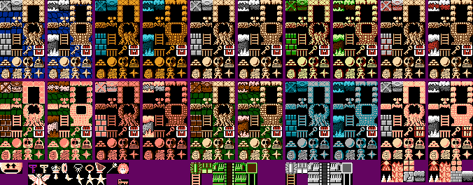 Aighina no Yogen: From the Legend of Balubalouk (JPN) - Tileset