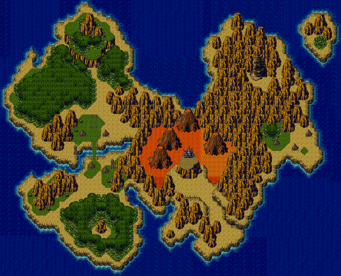 Chrono Trigger (Prototype) - Prehistoric Map