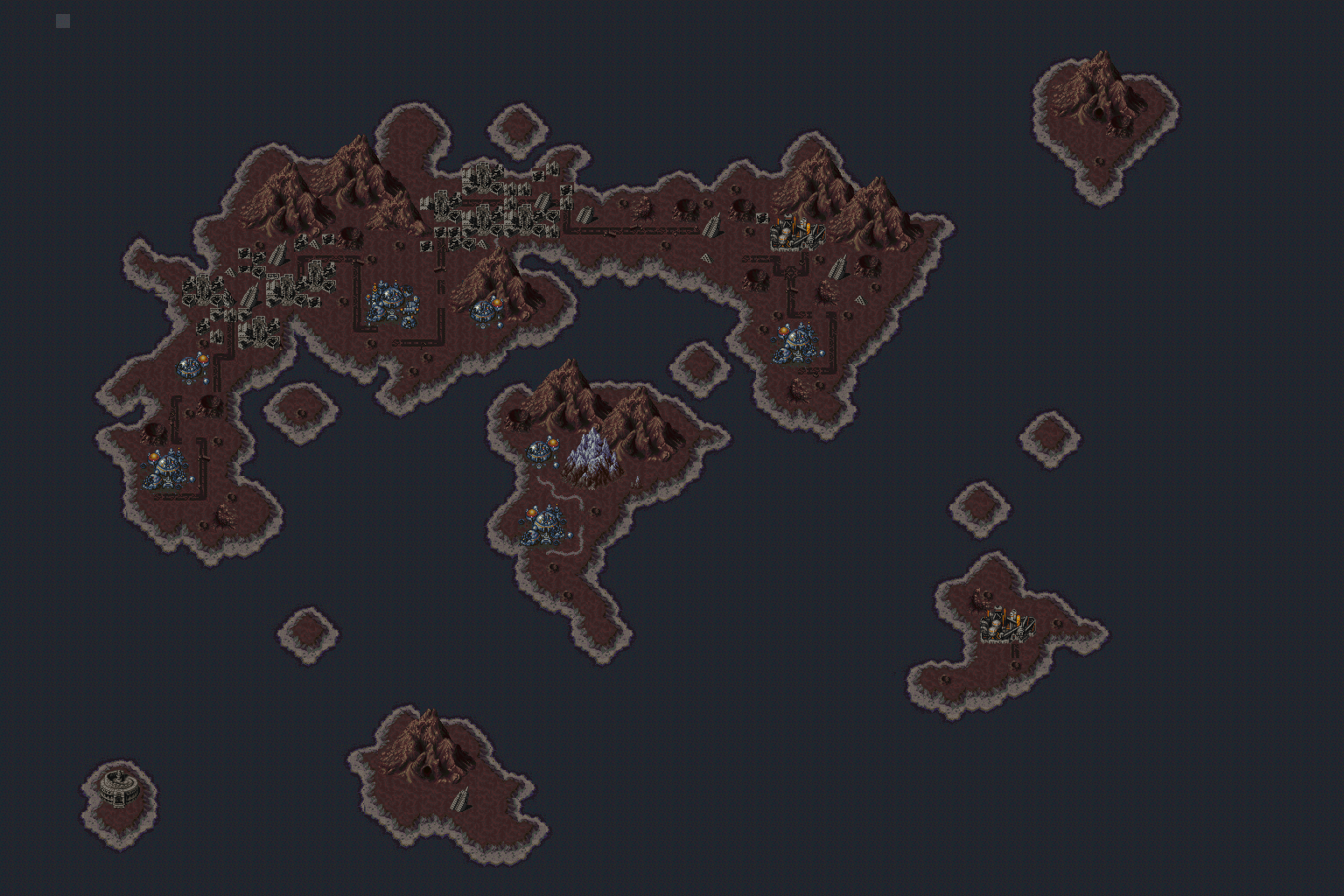 Chrono Trigger (Prototype) - Future Map