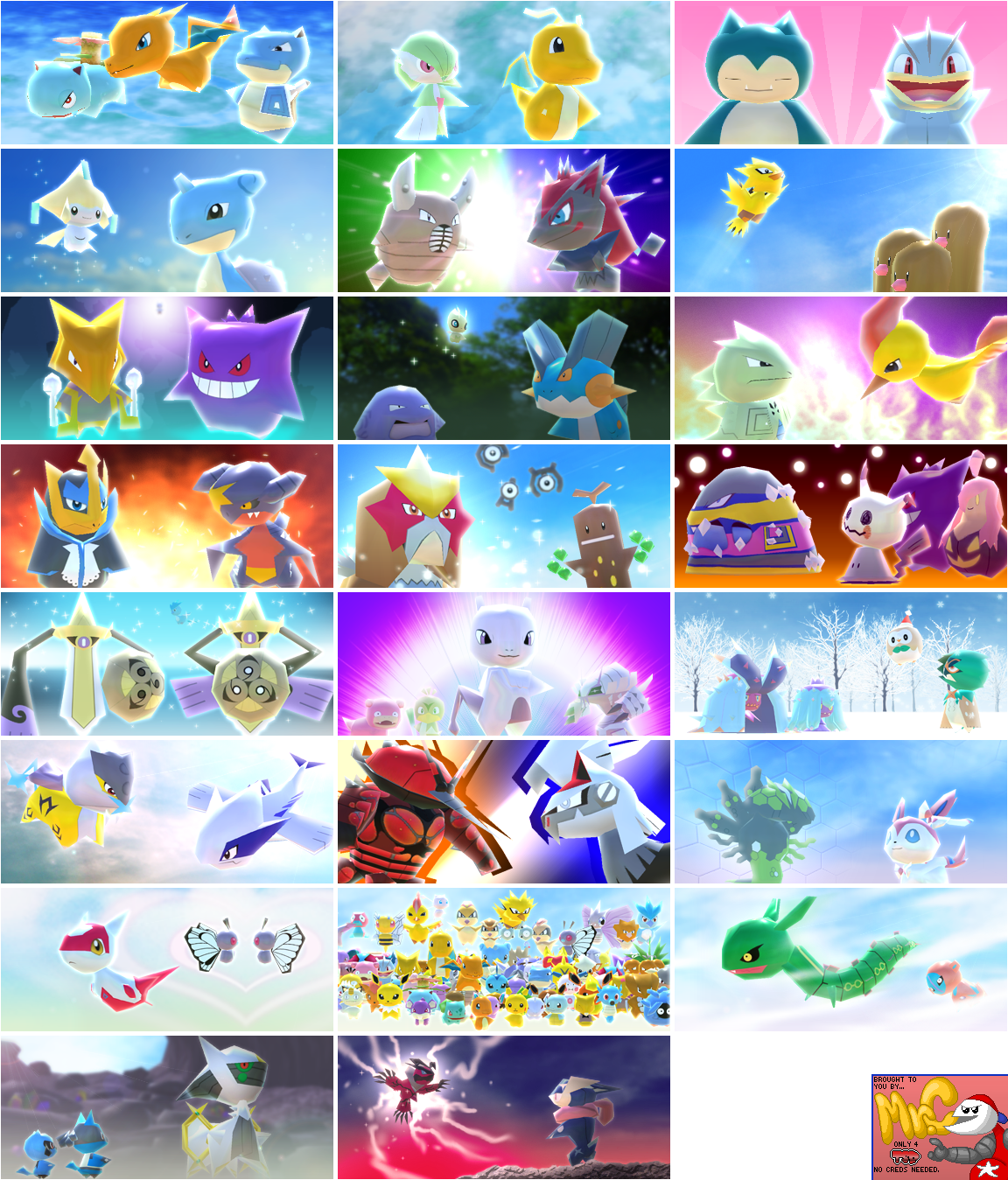 Pokémon Rumble Rush - Expedition Banners