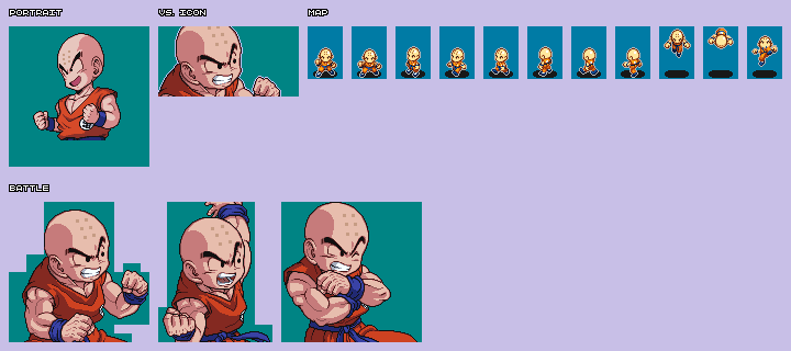 Dragon Ball Z: Harukanaru Goku Densetsu - Krillin