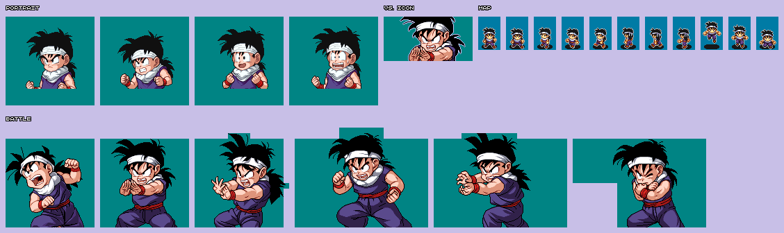 Dragon Ball Z: Harukanaru Goku Densetsu - Gohan (Saiyan Saga w/ Headband)