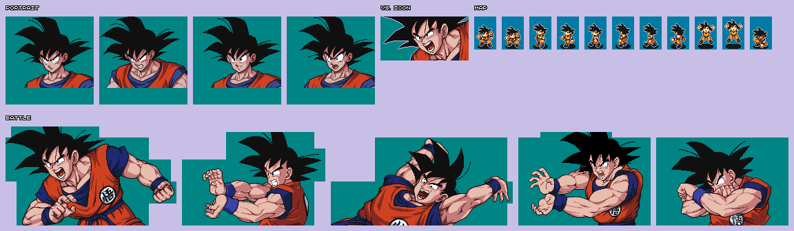 Dragon Ball Z: Harukanaru Goku Densetsu - Goku ("Go" Gi)