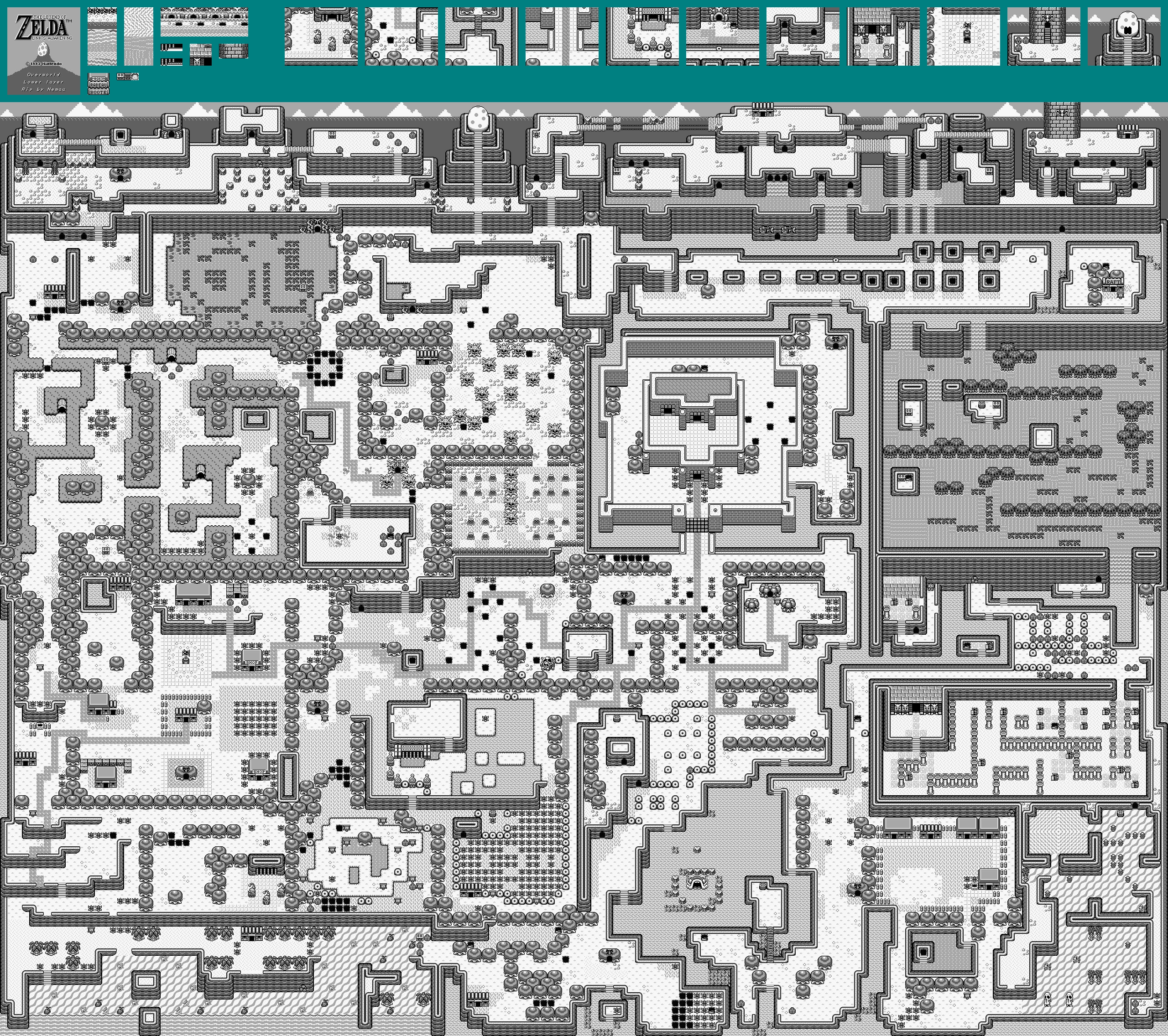 The Legend of Zelda: Link's Awakening / DX - Koholint Island (GB)