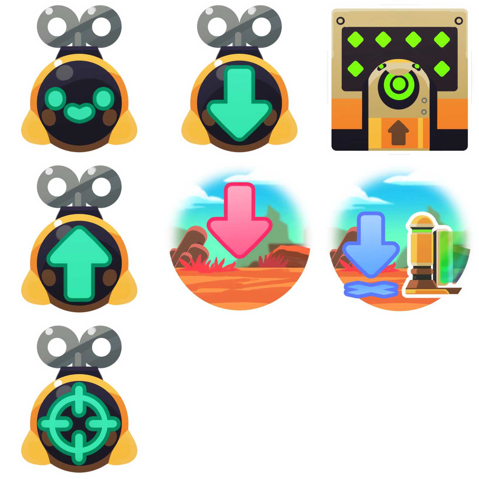 Slime Rancher - Drone Icons