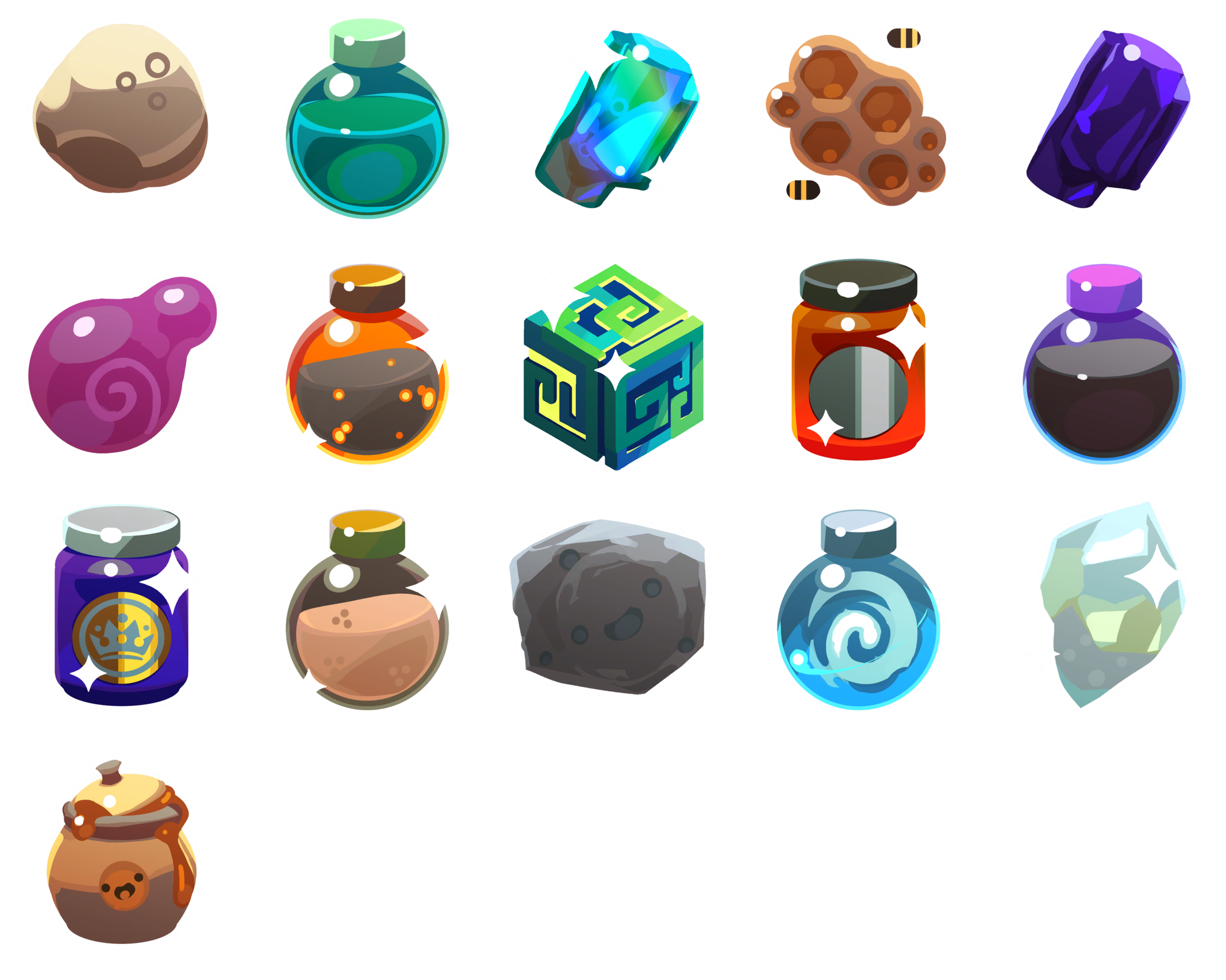 Slime Rancher - Crafting Icons