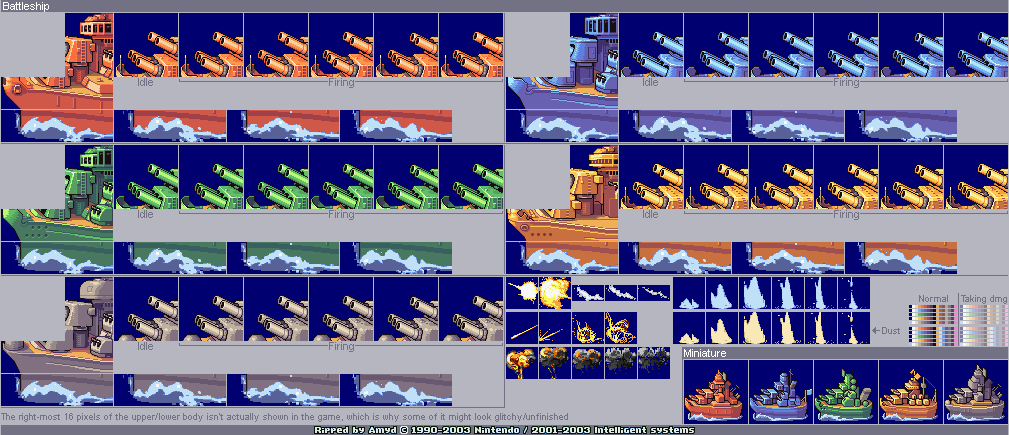 Advance Wars 2: Black Hole Rising - Battleship