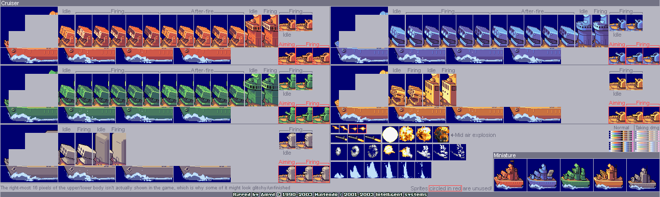 Advance Wars 2: Black Hole Rising - Cruiser