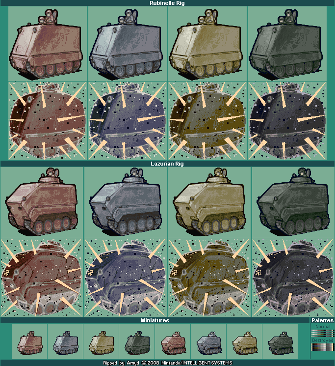 Advance Wars: Days of Ruin - Rig