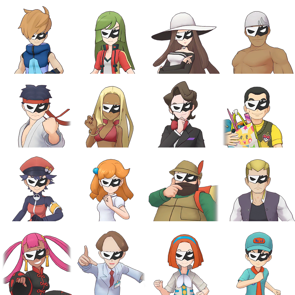 Trainer Icons (Team Break)