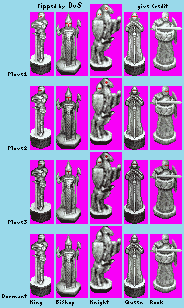 Harry Potter & the Philosopher's / Sorcerer's Stone - Chess Pieces