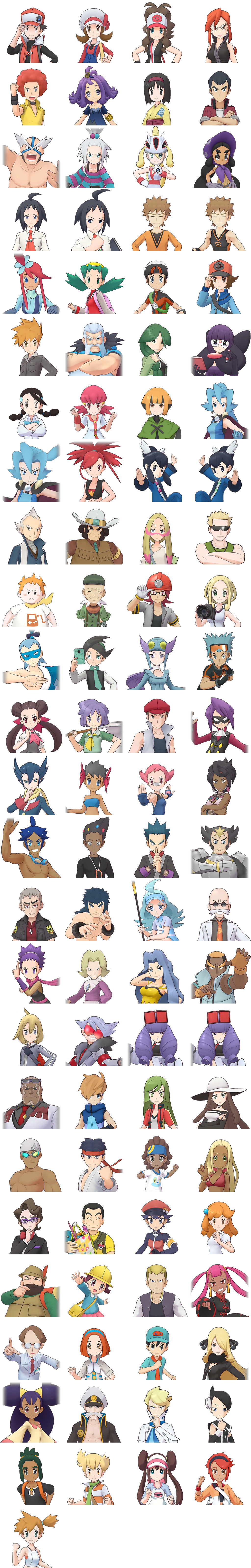 Pokémon Masters - Trainer Icons