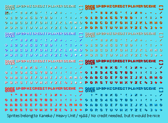 Heavy Unit - Font