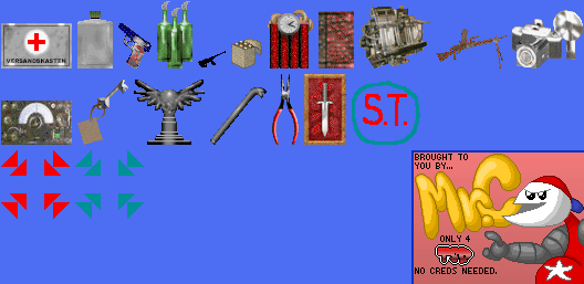 Items and Weapons
