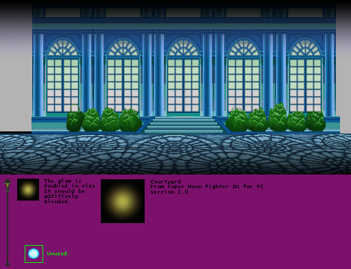 Super Moon Fighter DX - Courtyard