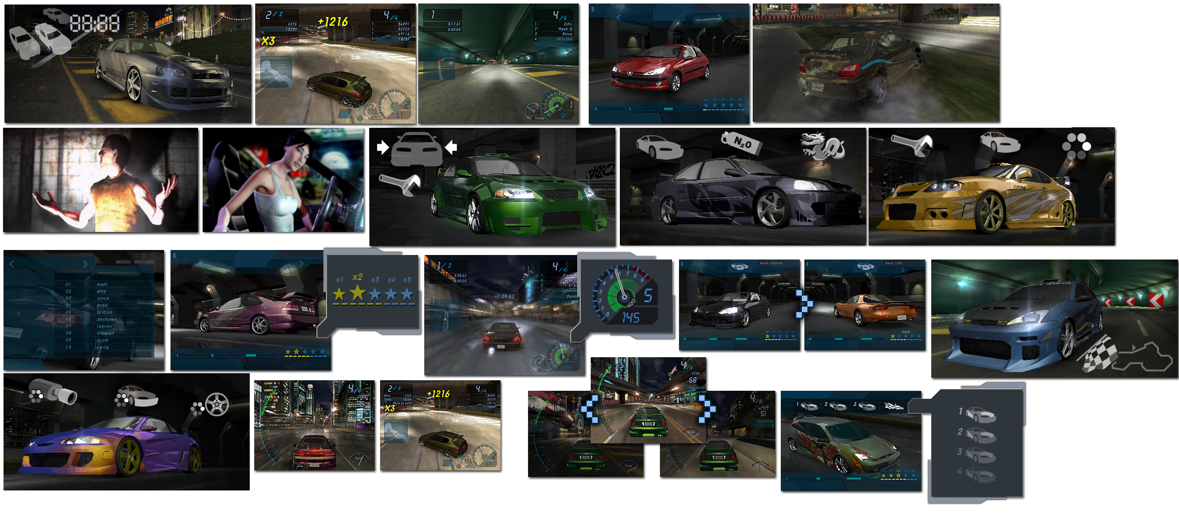 Need for Speed: Underground - Loading Images