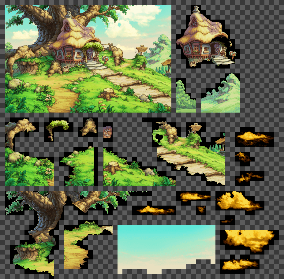 Legend of Mana - Home - House