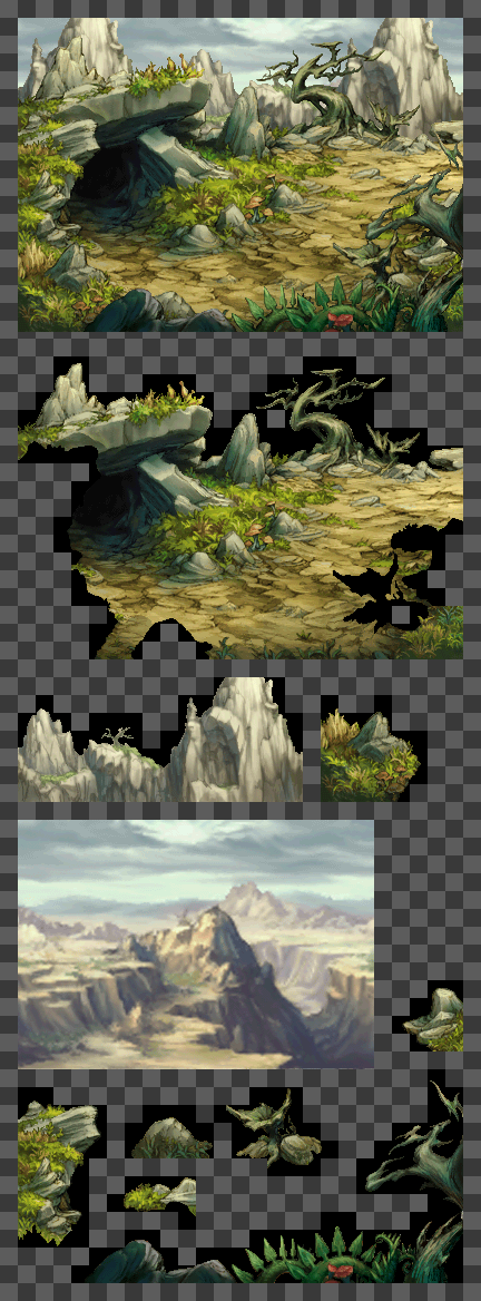 Legend of Mana - Luon Highway - Cave Entrance