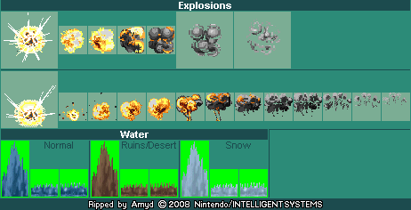 Advance Wars: Days of Ruin - General Inbattle VFX