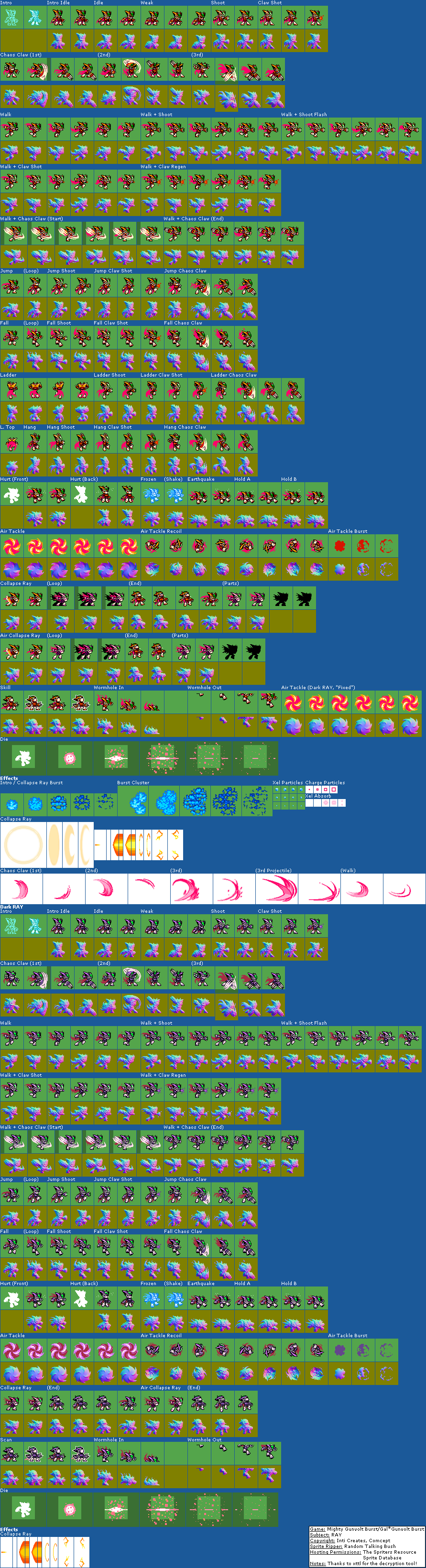 mighty gunvolt burst call sprite mighty gunvolt burst call sprite